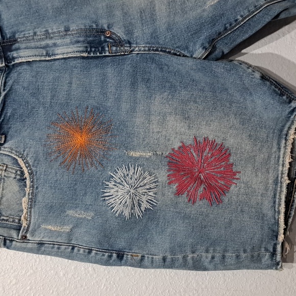 Akoo Shockwave Jean Short in Kir Royal - Picture 5 of 8